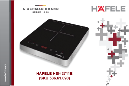 HÄFELE SINGLE INDUCTION HOB HSI-I2711B (SKU 536.61.890)